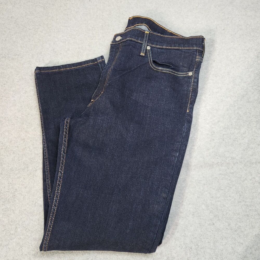 Levi 511 Slim Fit Men's Jeans 40x32 Dark Wash Indigo Blue Denim Stretch